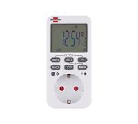 Brennenstuhl 1506320 Timer settimanale Bianco Digitale LCD Pulsanti 24h