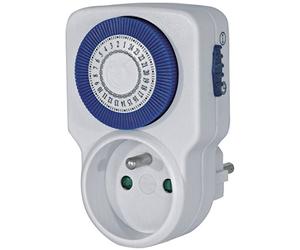 Brennenstuhl, 1506361, Timer giornaliero, meccanico, MMZ, 20 A, Bianco