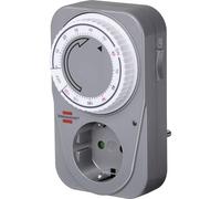 Brennenstuhl 1506590 Timer a spina analogico Giornaliero 1, 120 min 3680 W IP2