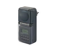 Brennenstuhl 1506706 Timer settimanale Grigio Digitale LCD Pulsanti IP44