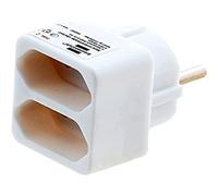 Brennenstuhl 1508030 adattatore per presa di corrente Bianco