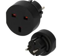 Travel Adapter GB/earthed adattatore e invertitore Nero, Adattatore presa Nero, Bulk