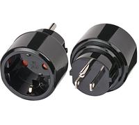 Brennenstuhl 1508550 Protezione Contatto Adattatore da Viaggio (15 A/250 V) 3