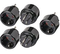 Brennenstuhl 1508550 Protezione Contatto Adattatore da Viaggio (15 A/250 V) 3