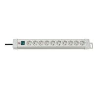 Brennenstuhl 1955500100 multipresa con interruttore 10 scomparti bianco schuko 1