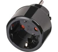 Brennenstuhl, Adattatore da viaggio Europa - USA 15A, Nero