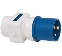 Brennenstuhl, Adattatore Elettriche CEE 3 Poli 16A/230 V, Spina CEE, 2x IT 10/16A, 1x DE 16A, IP44