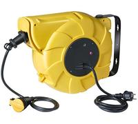 Brennenstuhl, Avvolgicavo elettrico, ø 285 mm, IP44, EBA 12, 1,5 m, Giallo (gel