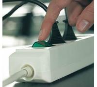 Brennenstuhl BN-1159300010 3 m Nero Eco-Line 10-way power extrention with switch