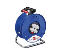 Brennenstuhl BN-HASP01 4 presa(e) AC Blu AVVOLGICAVO VUOTO 1208010