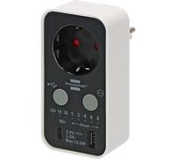 Brennenstuhl BRE 1506180 Countdown Timer Digital USB A e C