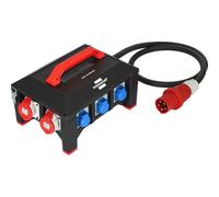 Brennenstuhl BSV 5-63A unità di distribuzione dell'energia (PDU) 9 presa(e) AC Nero [9150630161]