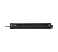 Brennenstuhl, Cavo di prolunga a 10 prese Premium-Line 3m, Nero