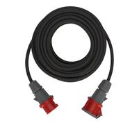 Brennenstuhl Cavo di prolunga CEE IP44, 25m, nero, H07RN-F 5G2,5, 5 poli Quantità:1