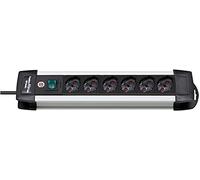 Brennenstuhl Ciabatta elettrica Premium-Alu-Line 6 prese multipresa 3m