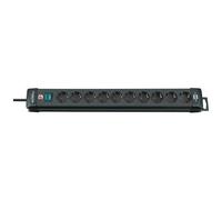 Brennenstuhl - Ciabatta Multipresa Premium-Line 10 Prese Colore Nero