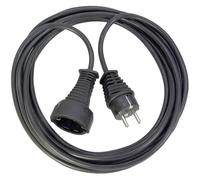 Brennenstuhl, classic, Prolunga in plastica di alta qualita 3m nero H05VV-F 3G1,5