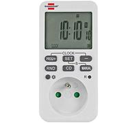 Brennenstuhl Comfort-Line - Programmatore settimanale bianco (presa programmabil