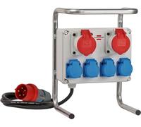 Brennenstuhl compatto distributore di corrente BKV 2/4 G IP44 - Colore Argento