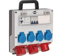 Brennenstuhl Distributore a parete 400 V/16A IP44, 3x LS 230 V/16A, 1xFI 40A, 4 poli, 30mA Quantità:1