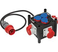 Brennenstuhl Distributore di potenza compatto BSV 3 LS E/16 2 IP44, 1m, H07RN-F 5G1.5 3xCEE400V + 3x230V Quantità:1