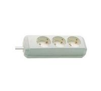 Brennenstuhl Eco-Line 3 m 3 presa(e) AC Bianco Bianco 3-Way 1158610030