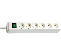 brennenstuhl Eco-Line 6-fach Steckdosenleiste mit NUOVO