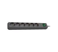 Brennenstuhl Presa multipla a 6 vie Eco-Line 4.500A, antracite, 1,5m Quantità:1