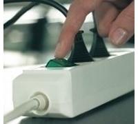 Brennenstuhl Eco-Line + Switch & 1,5 mm² Ø Cable 8 presa(e) 1159320018