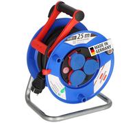 BRE 1218580 - Tamburo per cavi, 25 m, 3 contatti di messa a terra, IP44