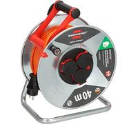 Brennenstuhl Garant S V2 IP44 - Avvolgicavo per esterni, 40 m (Made in Germany,