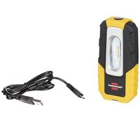 BRE 1176440 - Lampada da lavoro a LED, 200 lm, batteria ricaricabile, 1800 mAh