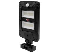 Brennenstuhl Lampione Solare Led SMD Esterno con Pannello Solare, Faro Led Esterno con Sensore Movimento e Crepuscolare, Lampione IP44 per Ingressi, Vialetti, Garage e Giardini, 10 W, 1000 lm
