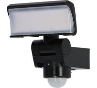 BRE 1178080110 - Proiettore a LED, 20 W, 1680 lm, 3000 K, nero, Con rilevatore di