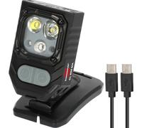 Brennenstuhl Faro da lavoro a LED ricaricabile CL 600 MA (600 lm, IP54, 6 modalità di illuminazione, torcia a LED con base magnetica e cerniera girevole a 360°, durata della luce fino a 39 ore, presa