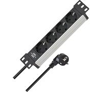 Brennenstuhl Multipresa in alluminio Line da 10", 4 prese per armadi e prese, 10