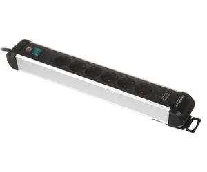 Brennenstuhl Premium Alu Line 6-Way USB 3m