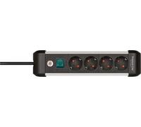 Brennenstuhl Premium-Alu-Line Multipresa 4-fach Strip 1391030400