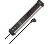 Brennenstuhl Premium Protect-Line Ciabatta elettrica a 4 prese con sistema a spina francese