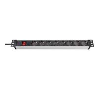 Brennenstuhl Alu Line 8-Way 19" Switch