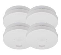 Brennenstuhl Rilevatore di fumo Kit da 4 a batteria