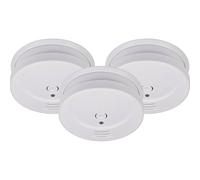Brennenstuhl Rilevatore di fumo SET 3x RM C 9010 con batteria sostituibile (testato secondo EN 14604, segnale di allarme penetrante) bianco