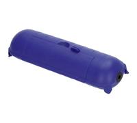 Brennenstuhl Safebox CEE 230 V/scatola protettiva IP44 per cavo di prolunga (capsula protettiva per cavo H07RN-3G2,5 per esterni, accessori da campeggio) blu