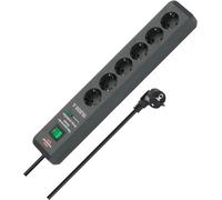 Brennenstuhl Secure Tec 19.500A presa multipla con protezione di sovratensione 6