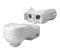 Brennenstuhl, Segnalatore di movimento a infrarossi PIR 240 IP44 Bianco