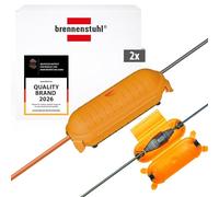 Brennenstuhl Set 2 pezzi Safe-Box BIG IP44 / Scatola di protezione per cavo di prolunga