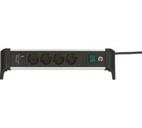 Brennenstuhl Steckdosenleiste ALU-Office-Line 4fac NUOVO