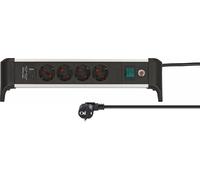 Brennenstuhl Steckdosenleiste ALU-Office-Line 4fac NUOVO