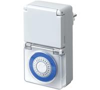 Brennenstuhl timer meccanico MMZ 44 IP44, bianco, 1506170