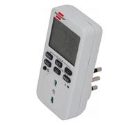BRENNENSTUHL Timer Settimanale Digitale Presa Temporizzata Facile e Intuitiva
